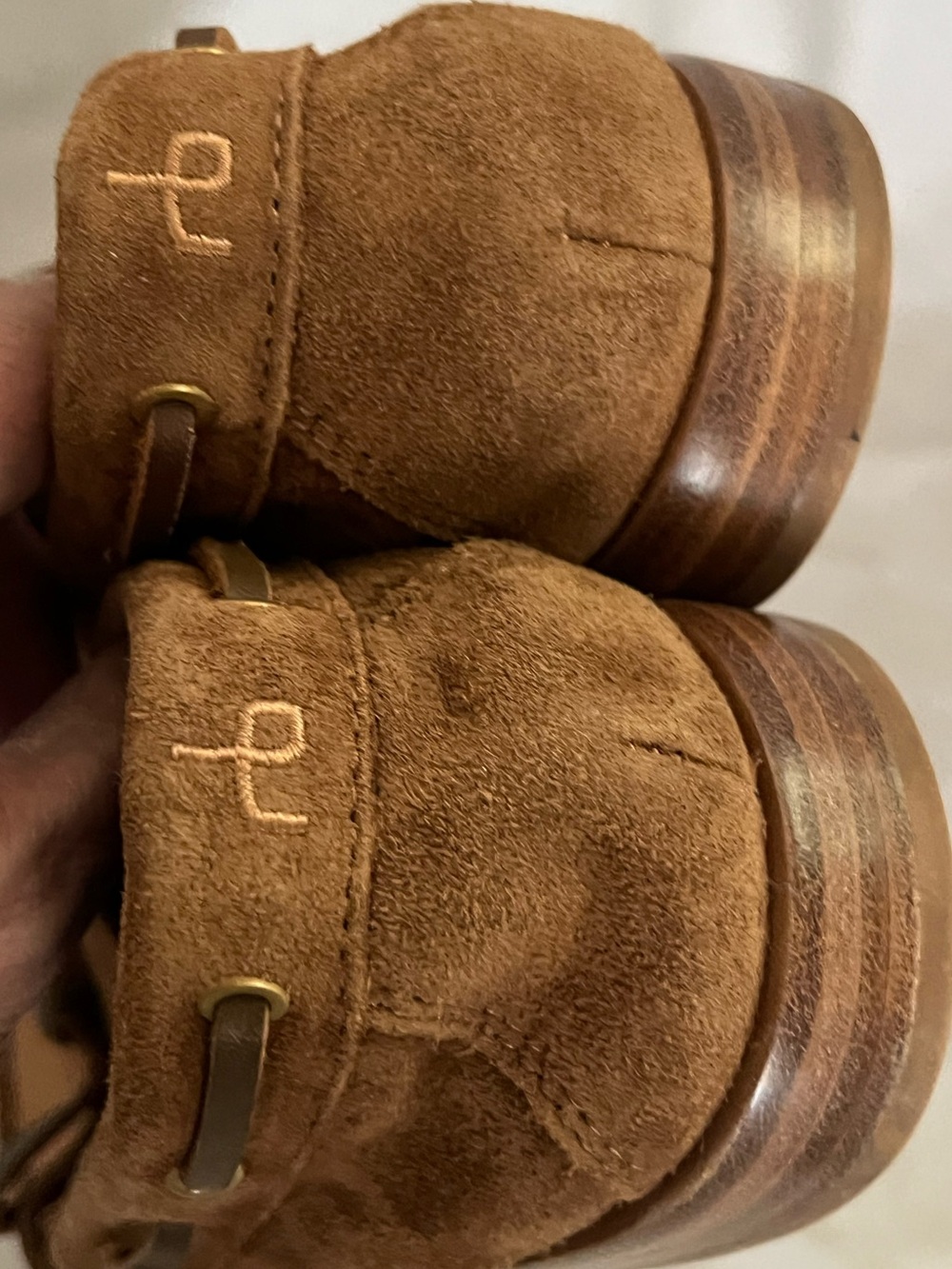 Rag & Bone CARTER BROWN SUEDE BOAT SHOE LOAFER 7.5 $328 - Picture 6 of 10